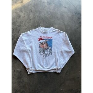 Vintage 90S Arkansas Razorbacks Santa Christmas, Crewneck Sweatshirt Size Xl